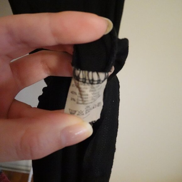 Brandy Melville Black Long Skirt One Size - Picture 4 of 5